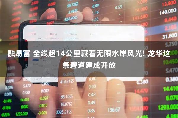 融易富 全线超14公里藏着无限水岸风光! 龙华这条碧道建成开放